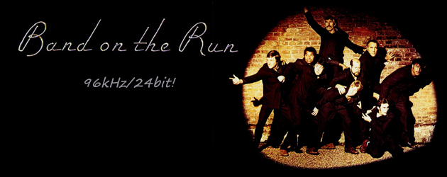 Paul McCartney’s legendary classic Band on the Run in stunning 96kHz/24bit!
